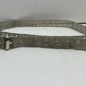 Silver Mesh | Accessories | Vtg Silver Metal Mesh Belt 
